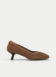 ZAPATO DE SALÓN ELÁSTICO TAUPE