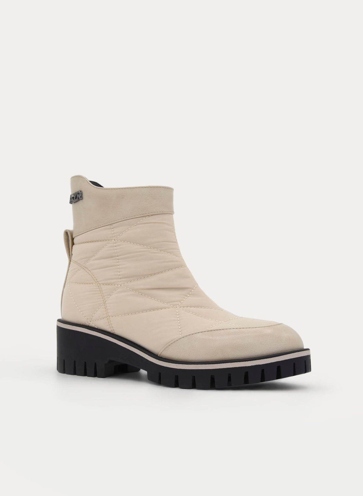 PADDED ICE ANKLE BOOT COMFORTABLE TRACK SOLE