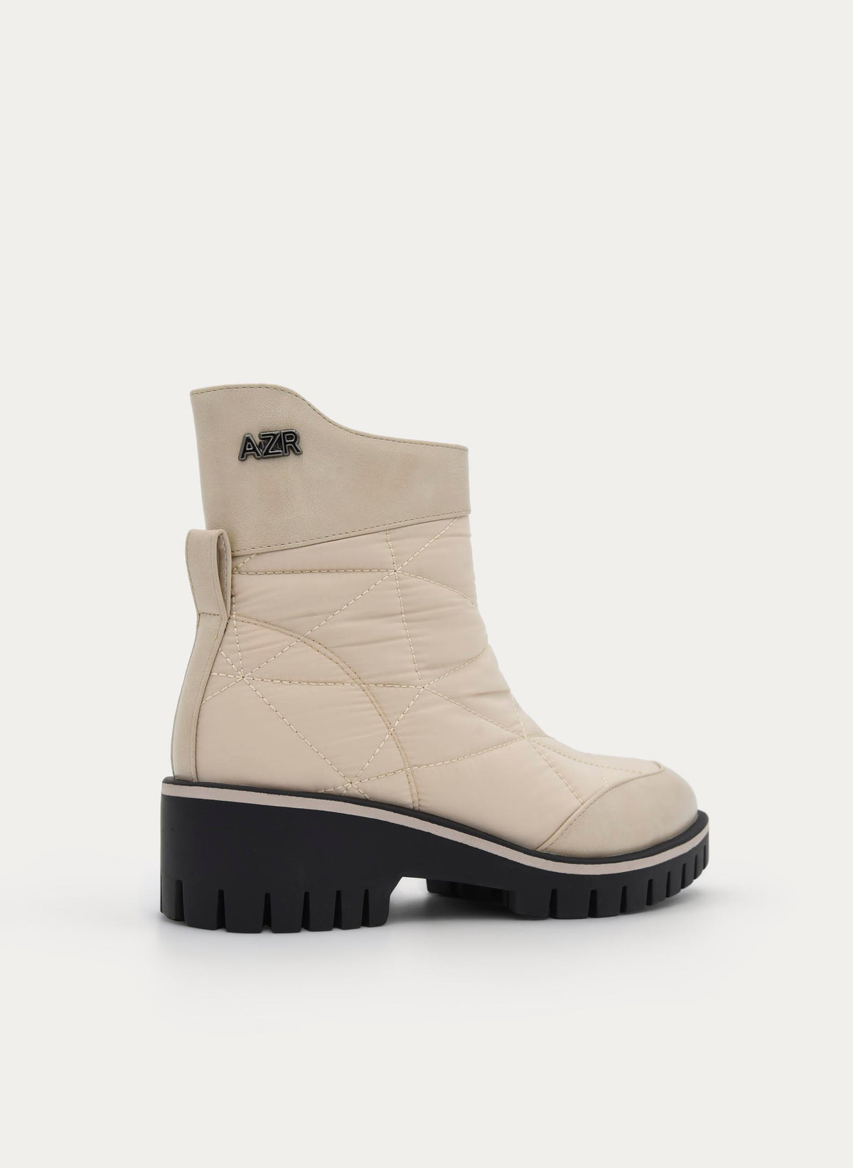 PADDED ICE ANKLE BOOT COMFORTABLE TRACK SOLE
