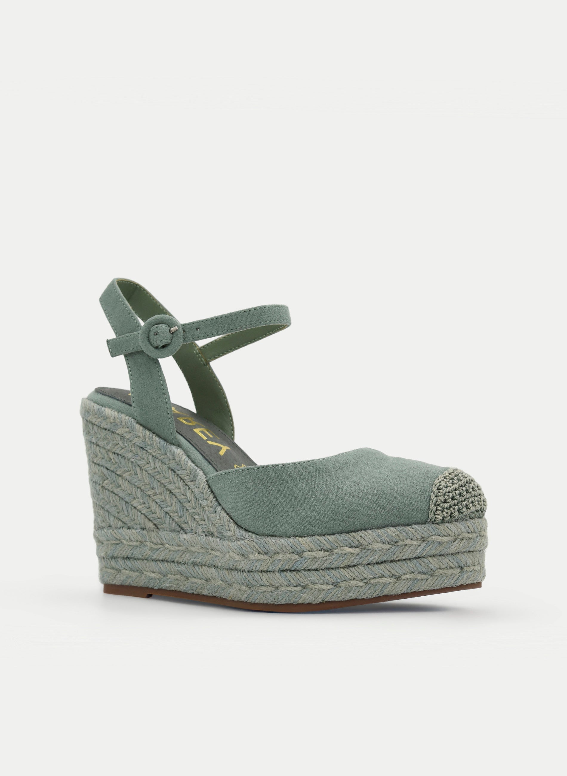 ALPARGATA TURQUESA CON HEBILLA