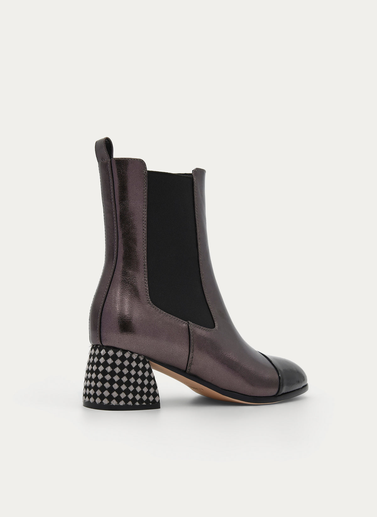 LEAD BOOT ELASTIC TEXTURED HEEL