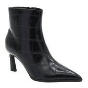 BLACK BOOT COCO STILETTO HEEL INSIDE ZIPPER
