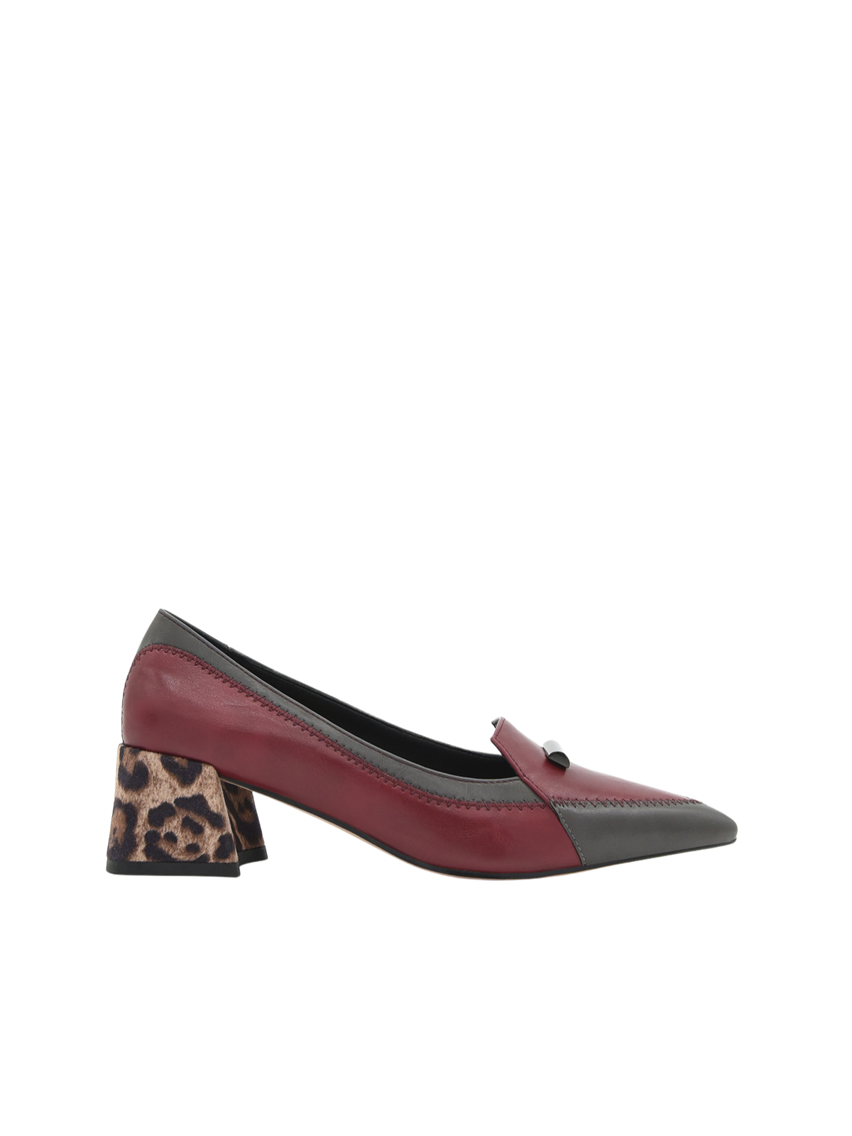 ZAPATO SALÓN DE TACÓN GRIS